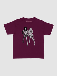 after party baby tee - In Print We Trust
