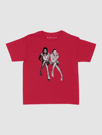 after party baby tee - In Print We Trust