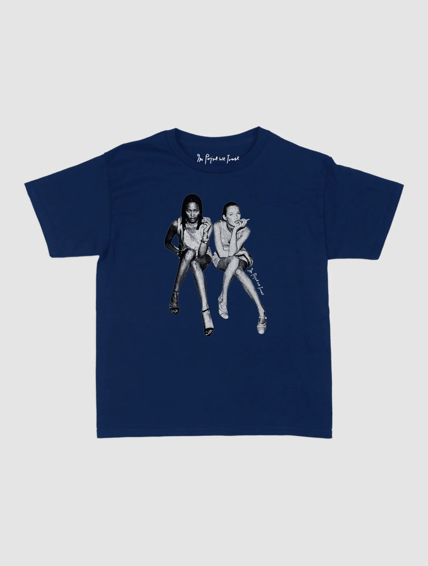 after party baby tee - In Print We Trust