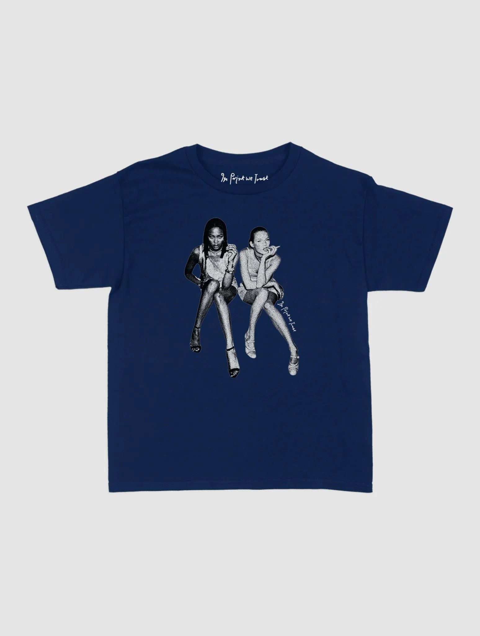 after party baby tee - In Print We Trust