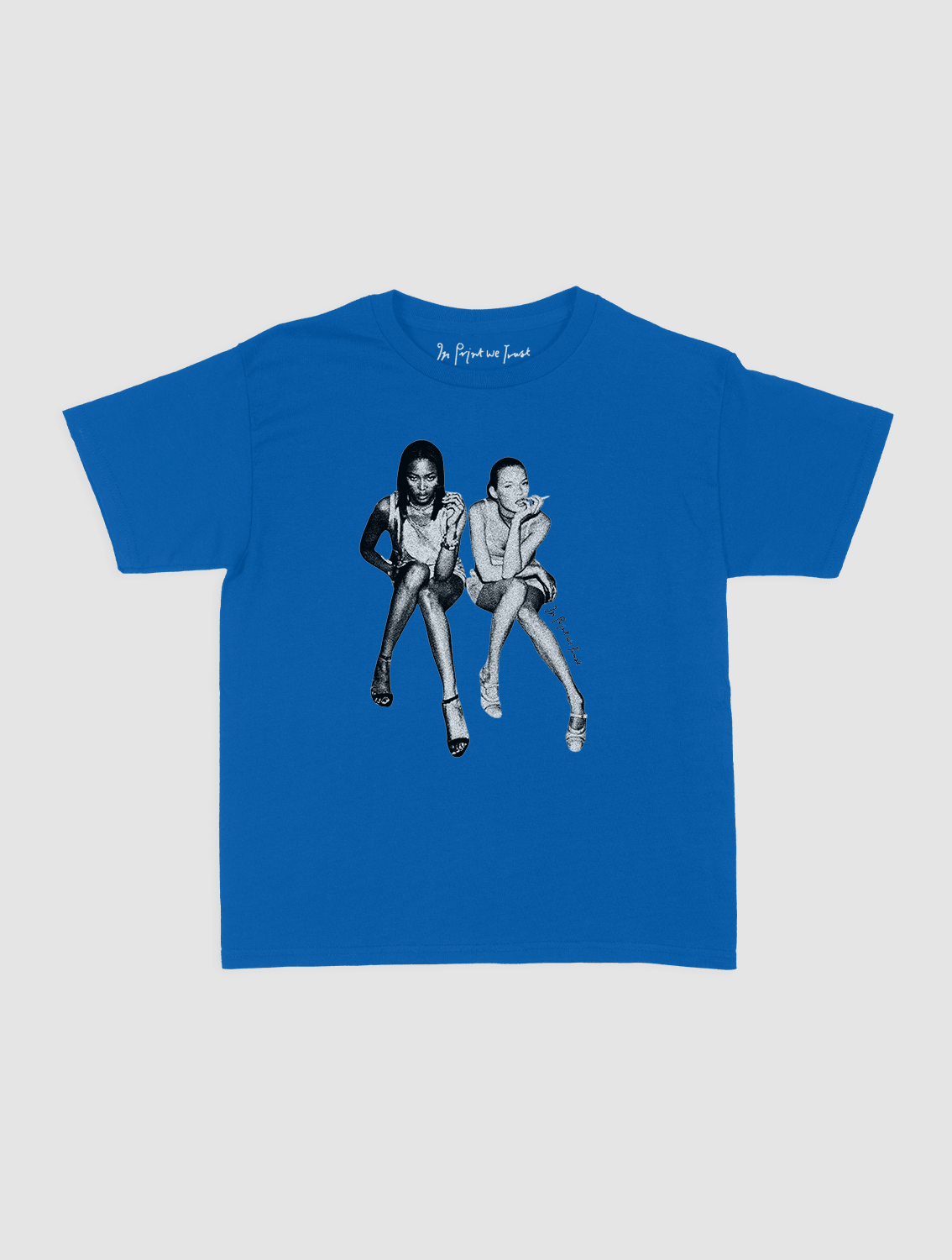 after party baby tee - In Print We Trust