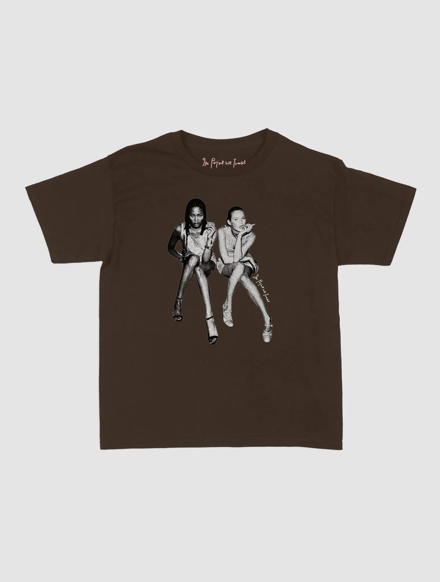 after party baby tee - In Print We Trust