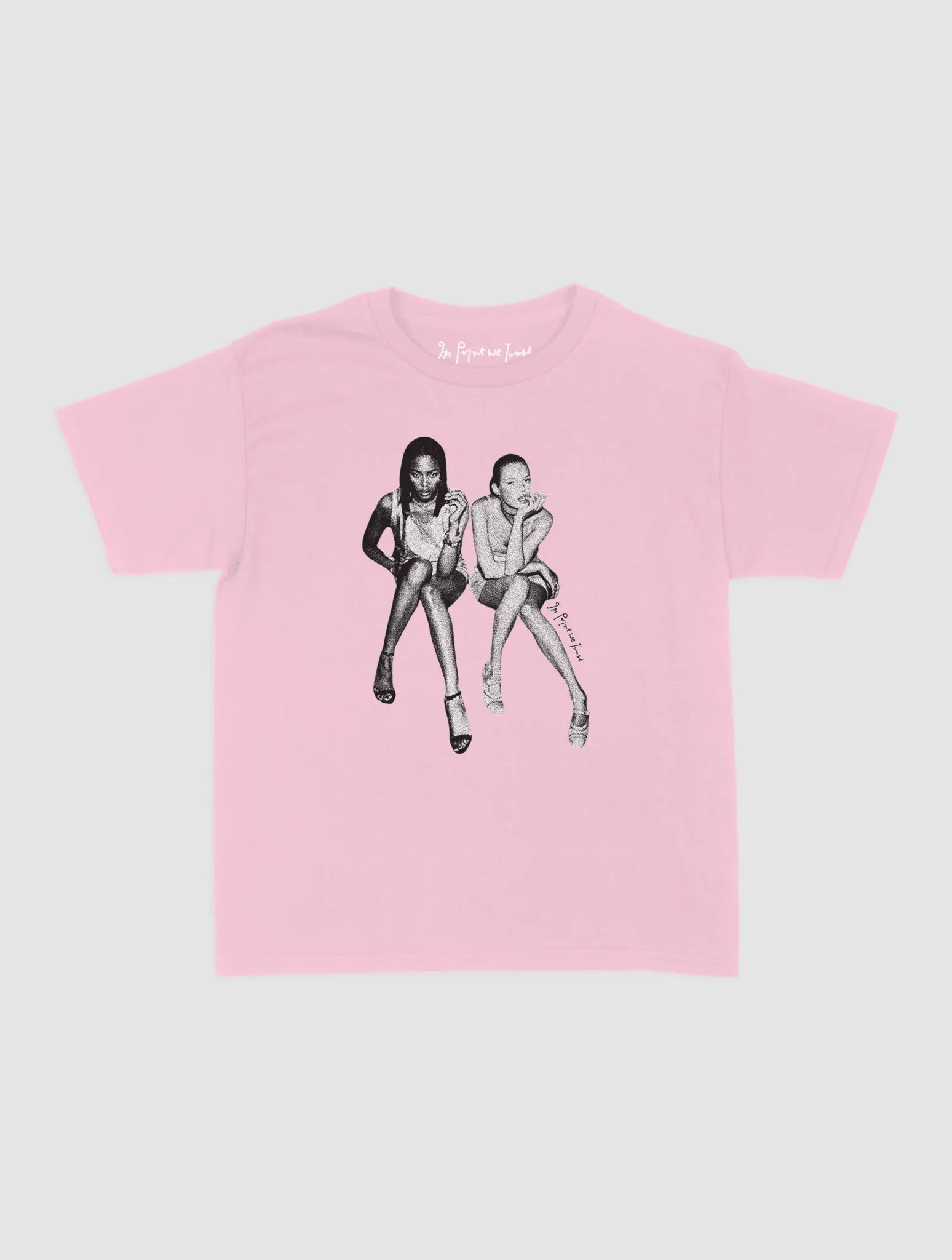 after party baby tee - In Print We Trust