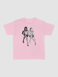 after party baby tee - In Print We Trust