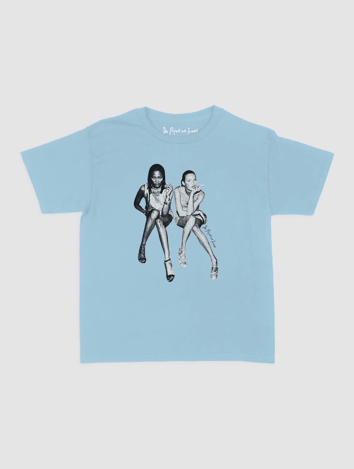 after party baby tee - In Print We Trust