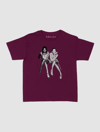 after party baby tee - In Print We Trust