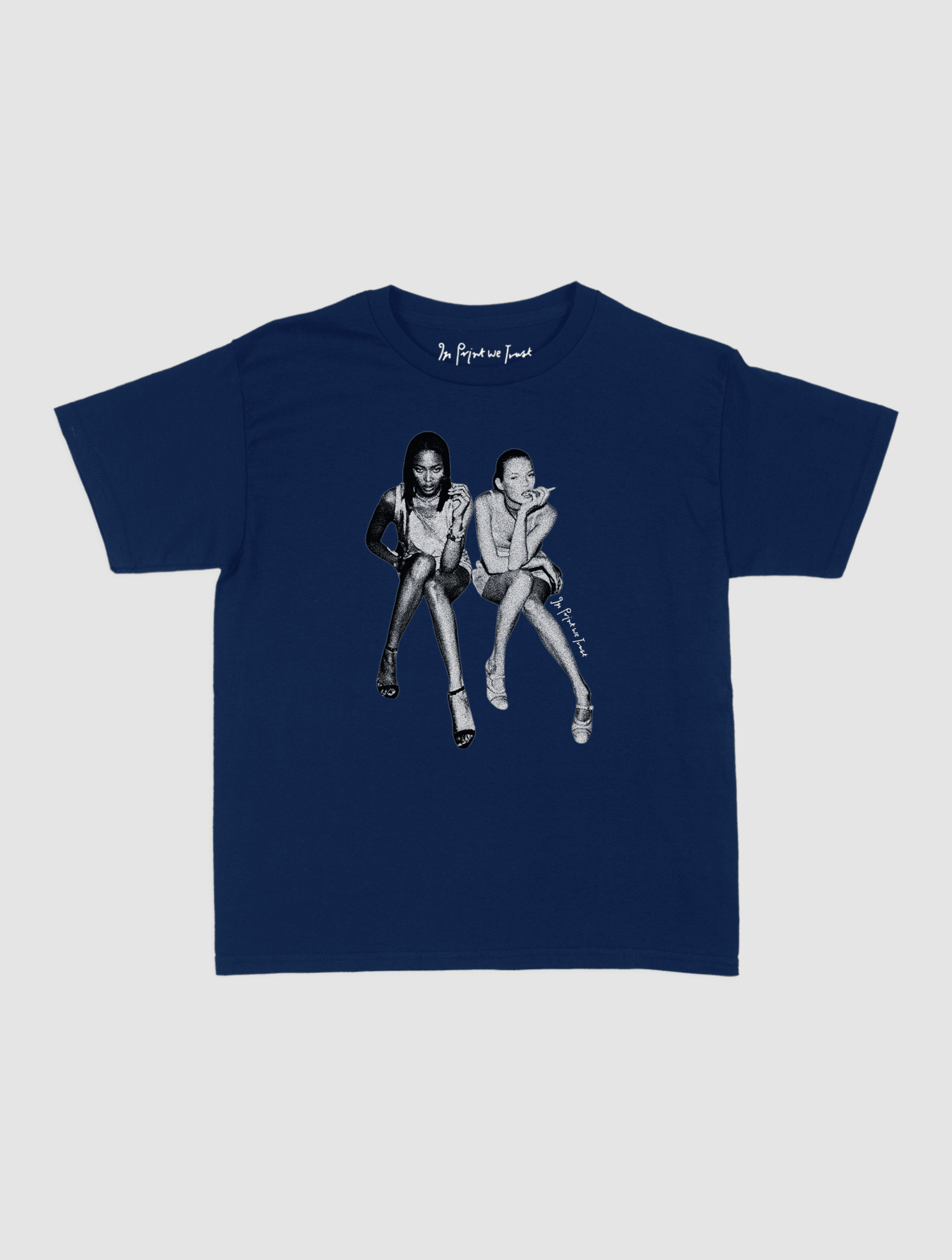 after party baby tee - In Print We Trust