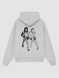 after party grey hoodie - In Print We Trust