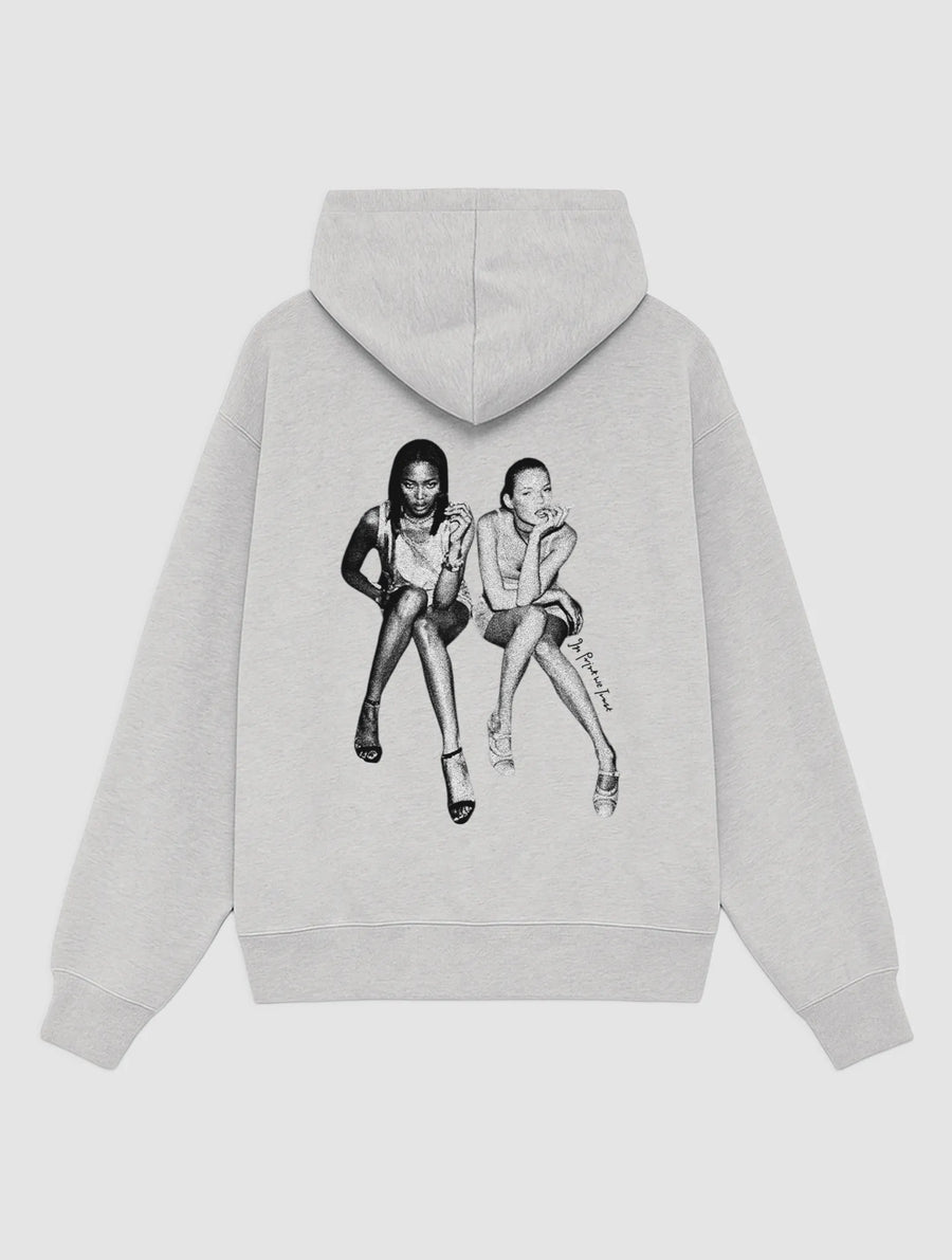 after party grey hoodie - In Print We Trust