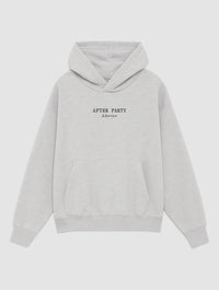after party grey hoodie - In Print We Trust