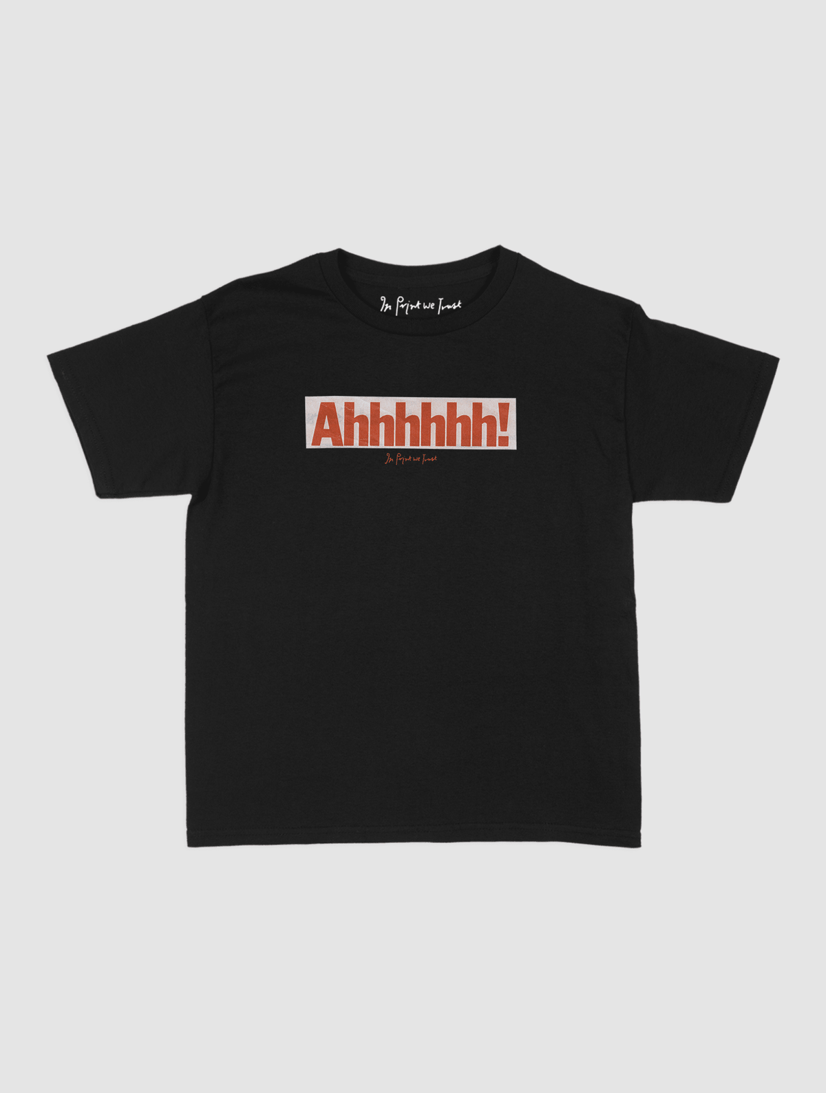 ahhhhhh! baby tee - In Print We Trust