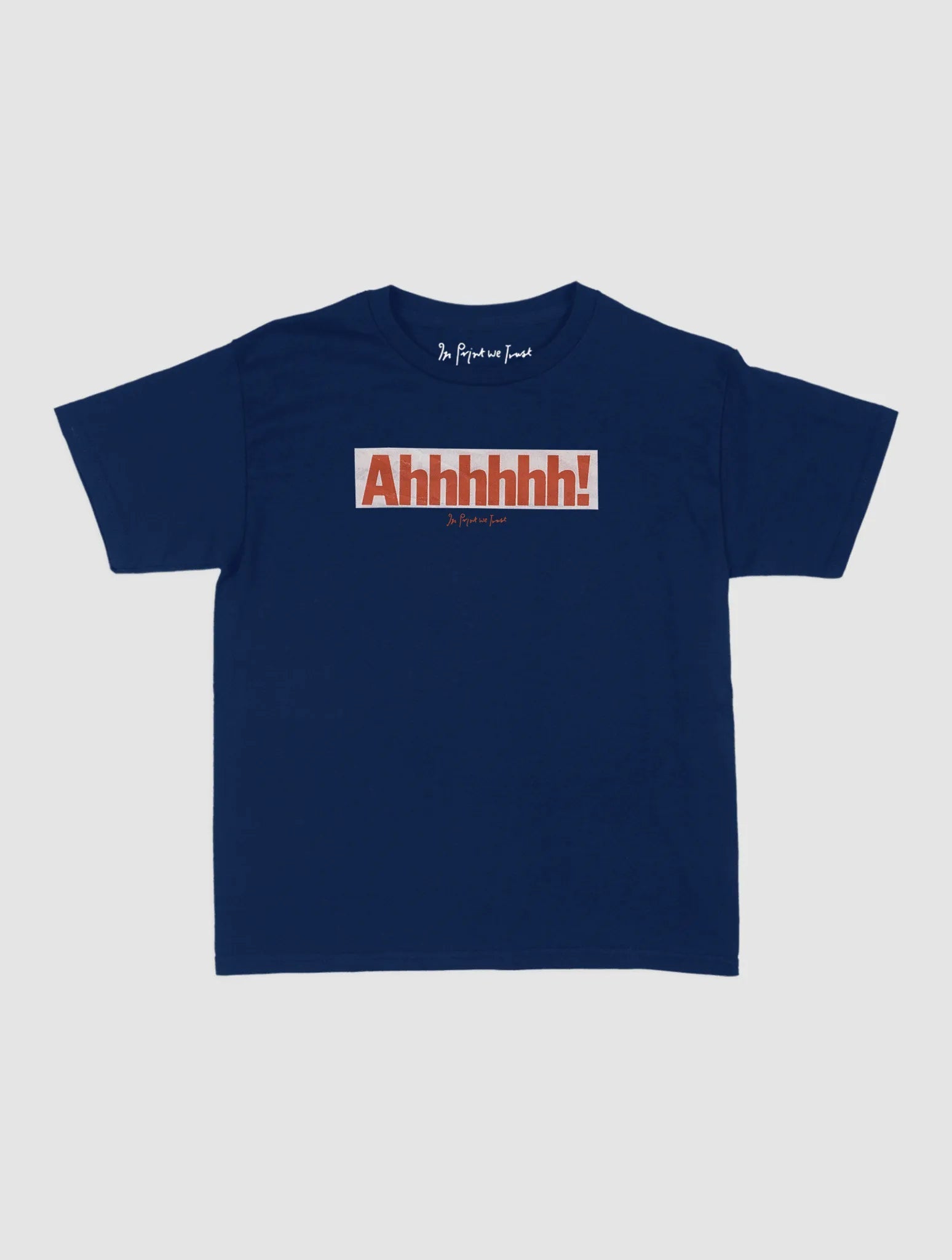 ahhhhhh! baby tee - In Print We Trust