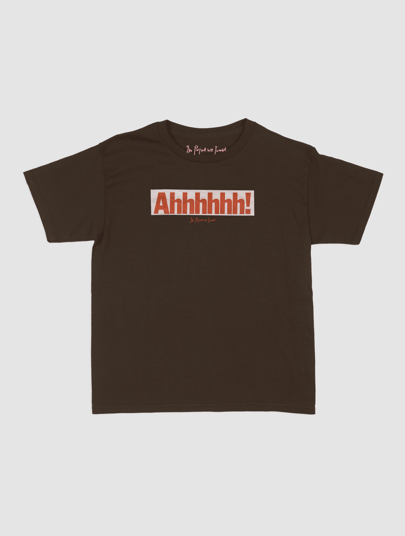 ahhhhhh! baby tee - In Print We Trust