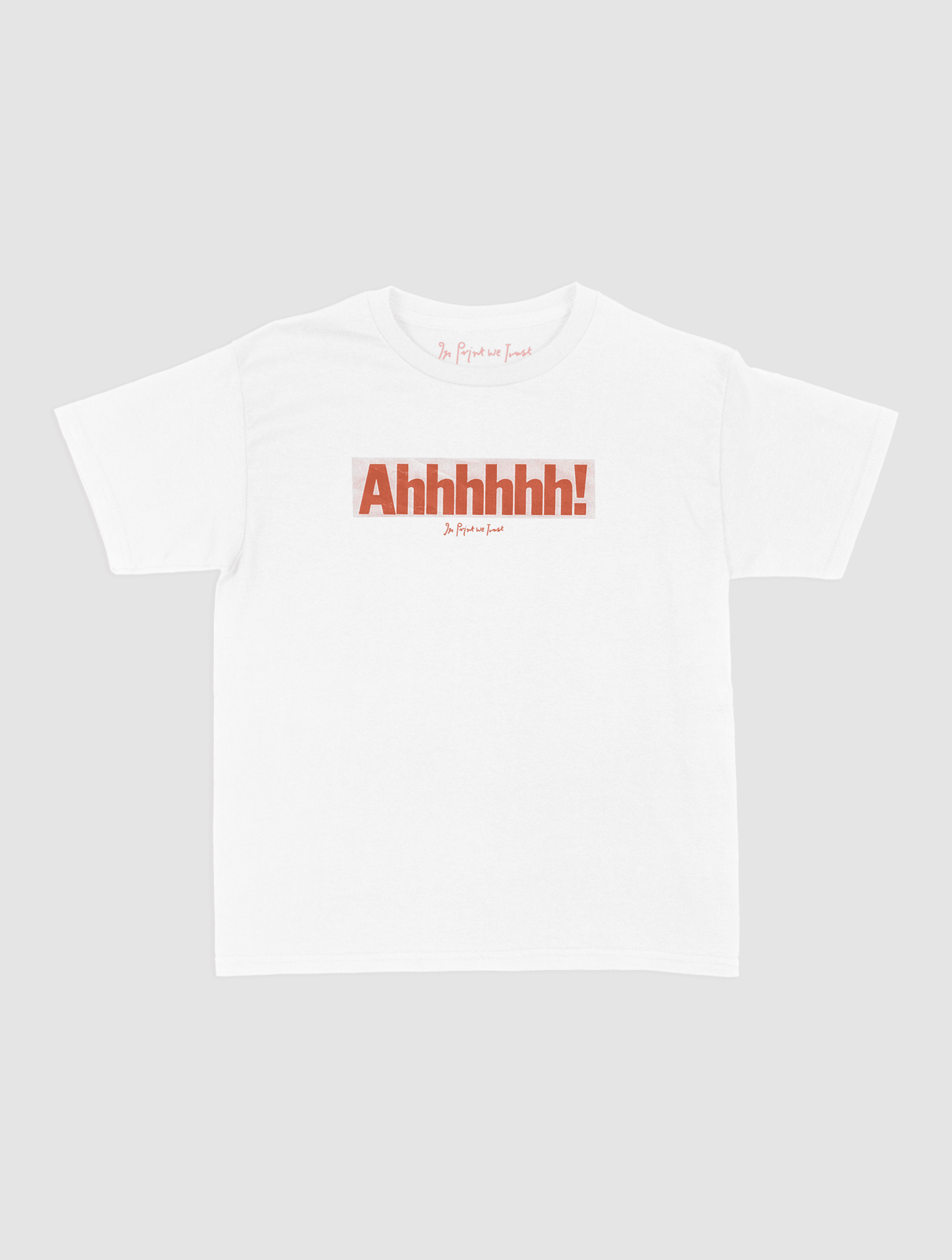ahhhhhh! baby tee - In Print We Trust