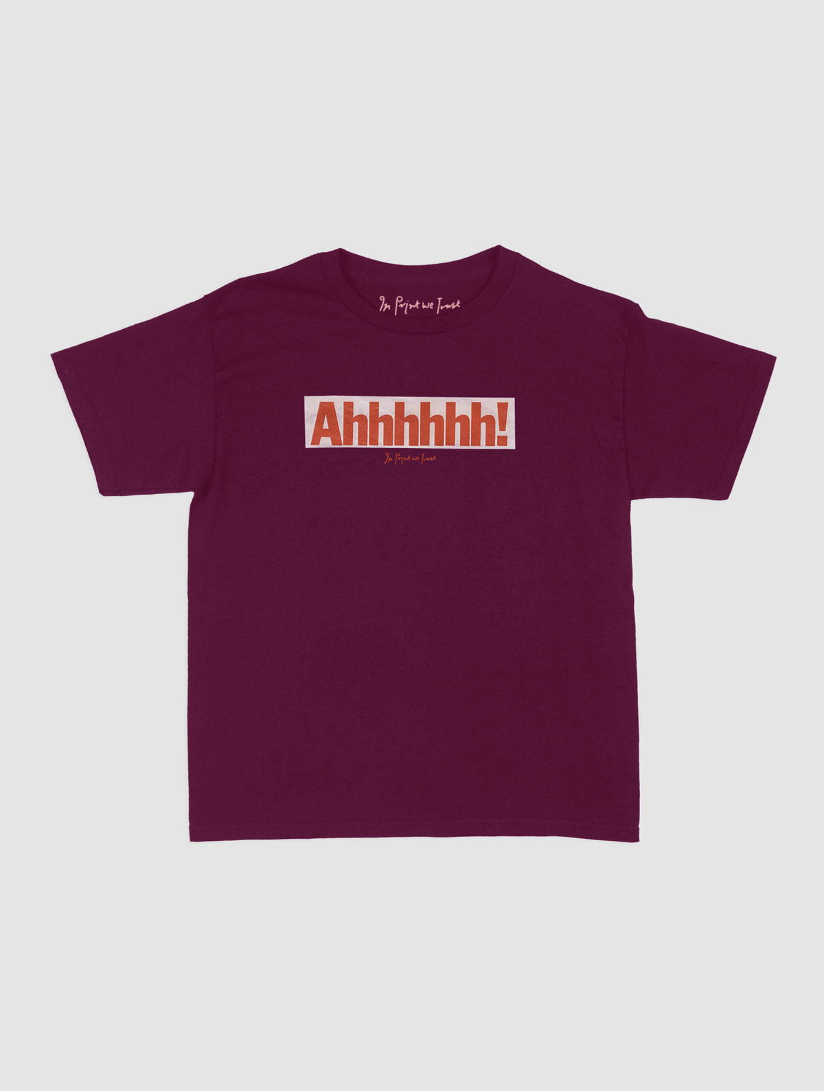 ahhhhhh! baby tee - In Print We Trust