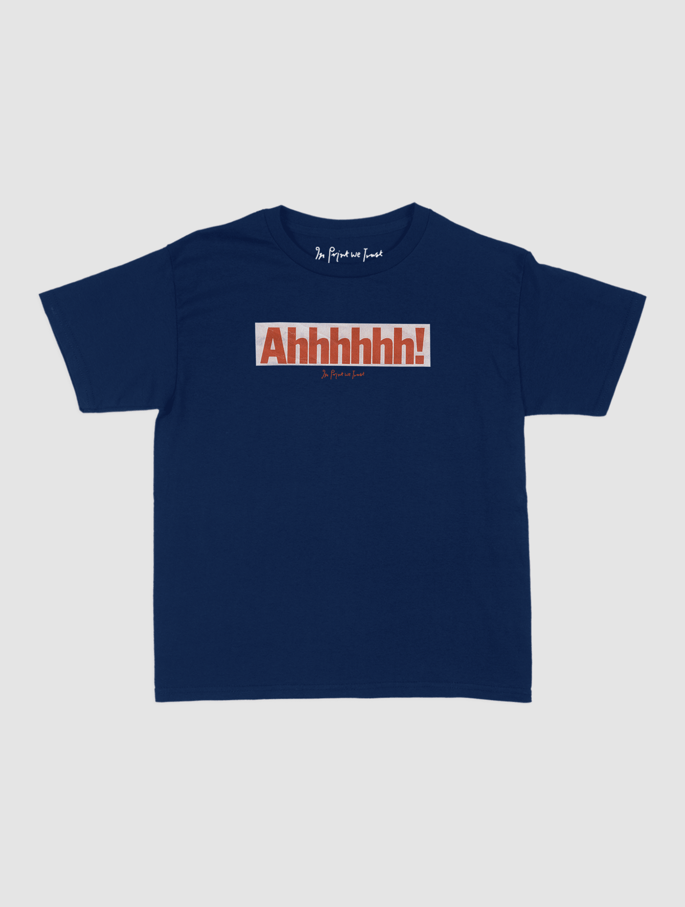 ahhhhhh! baby tee - In Print We Trust