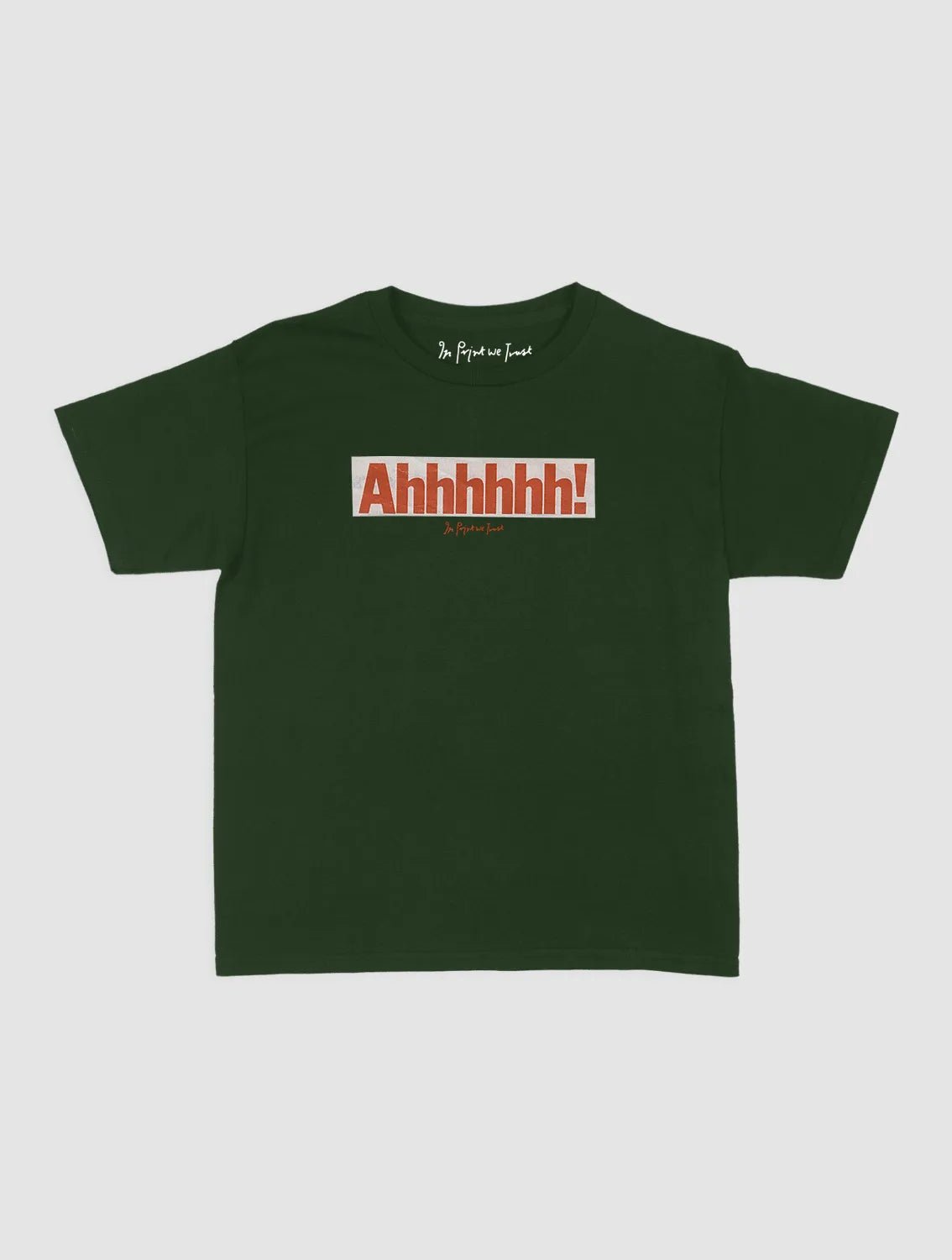ahhhhhh! baby tee - In Print We Trust