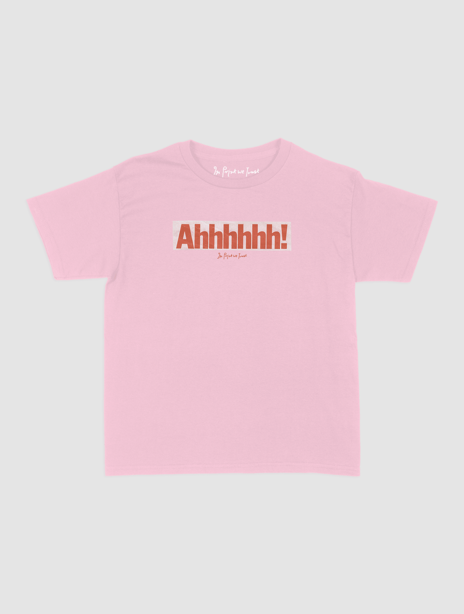 ahhhhhh! baby tee - In Print We Trust