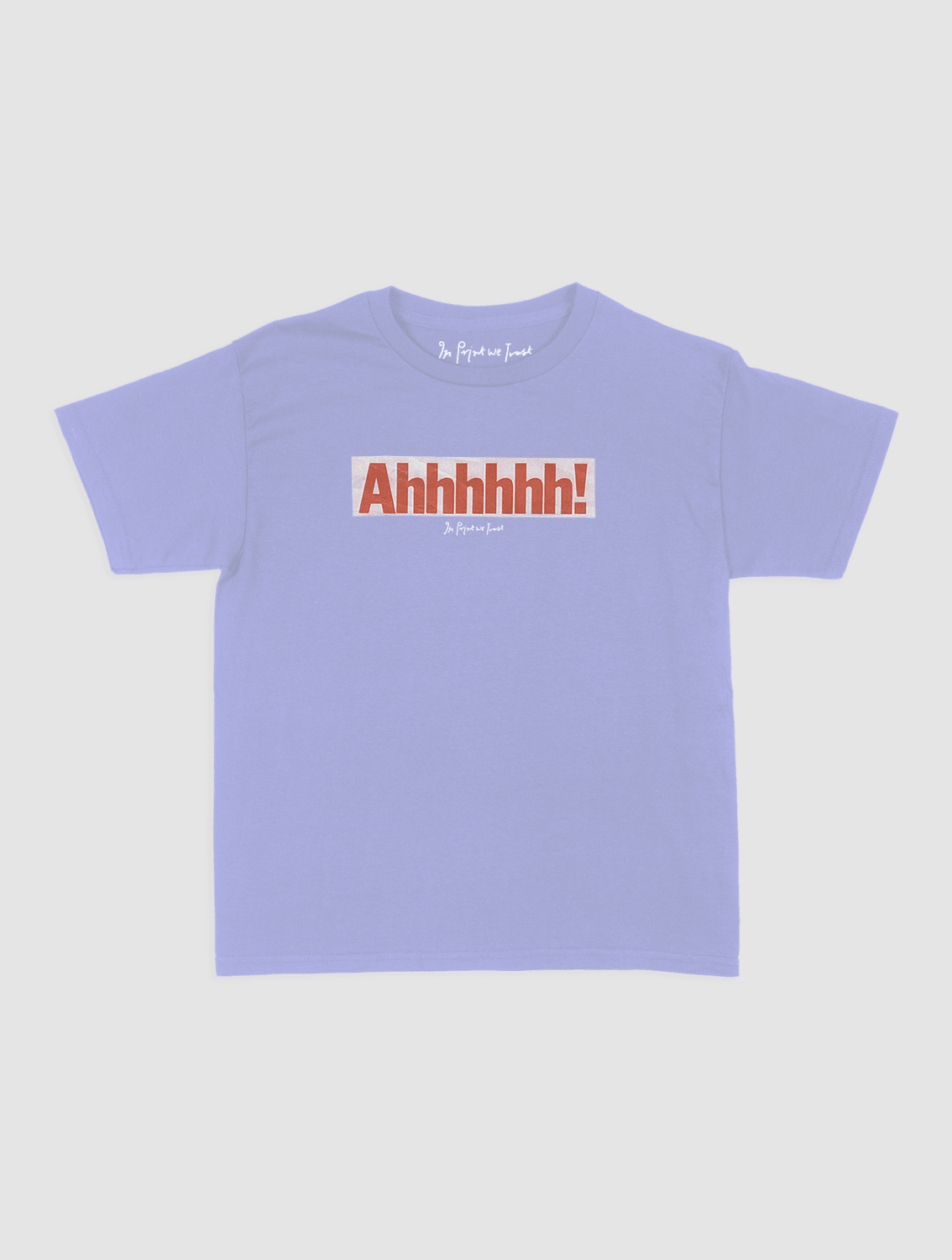 ahhhhhh! baby tee - In Print We Trust