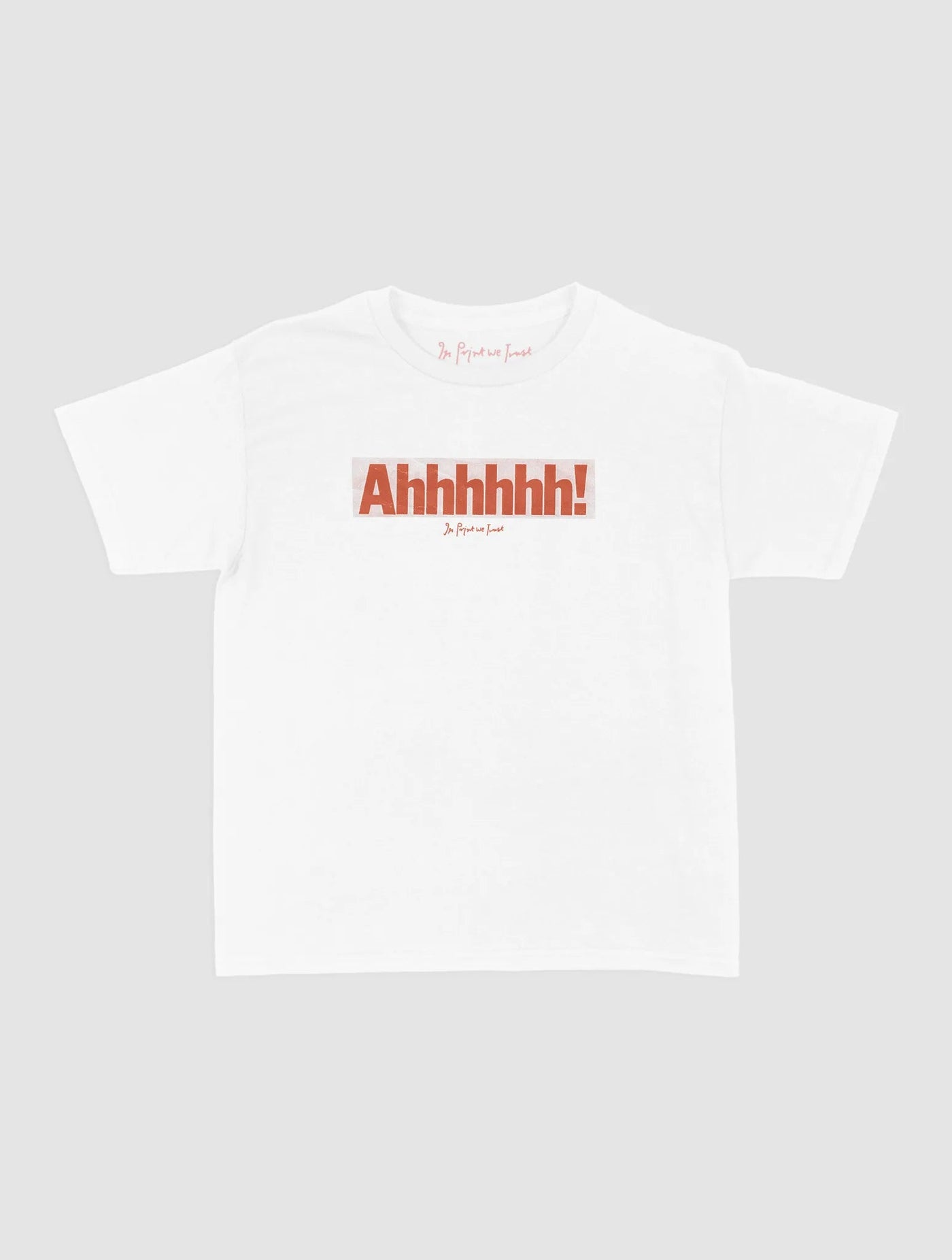 ahhhhhh! baby tee - In Print We Trust