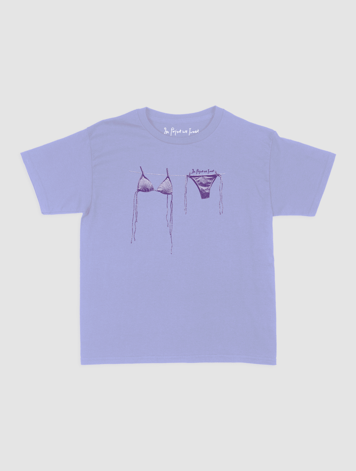air dry baby tee - In Print We Trust