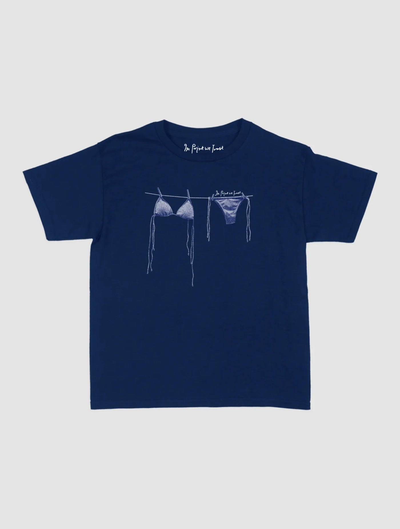 air dry baby tee - In Print We Trust