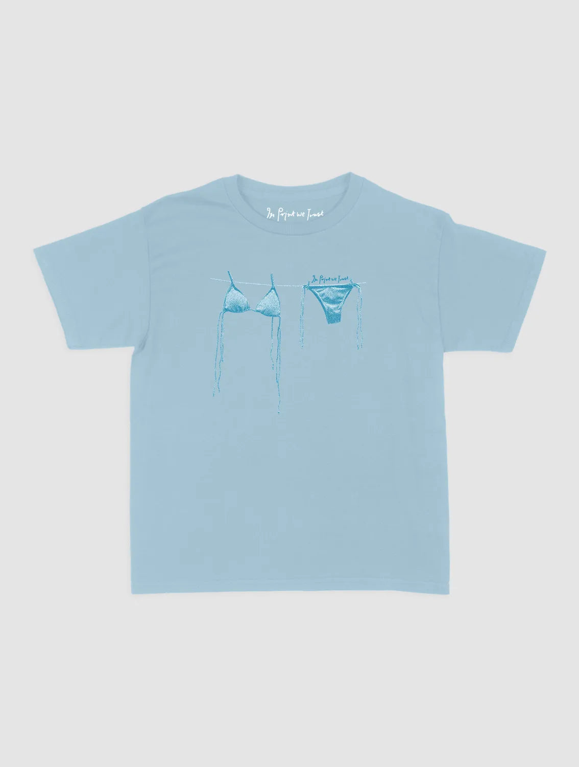 air dry baby tee - In Print We Trust