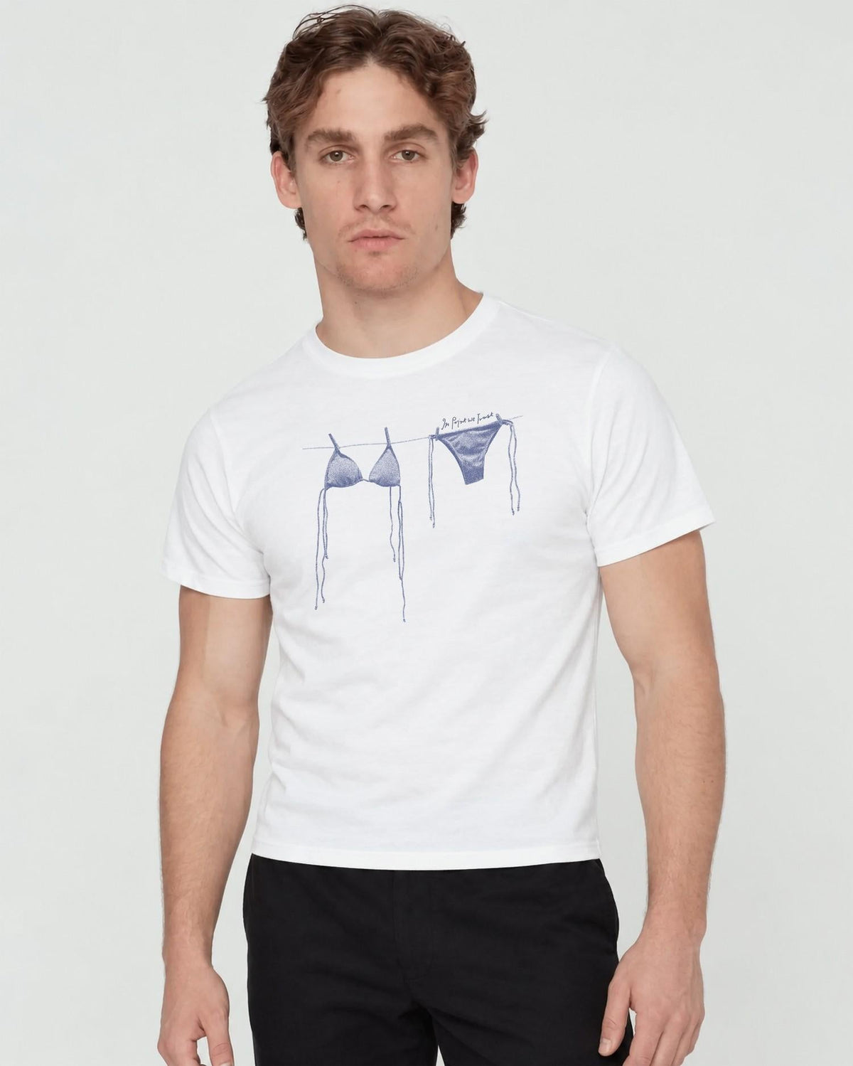 air dry baby tee - In Print We Trust