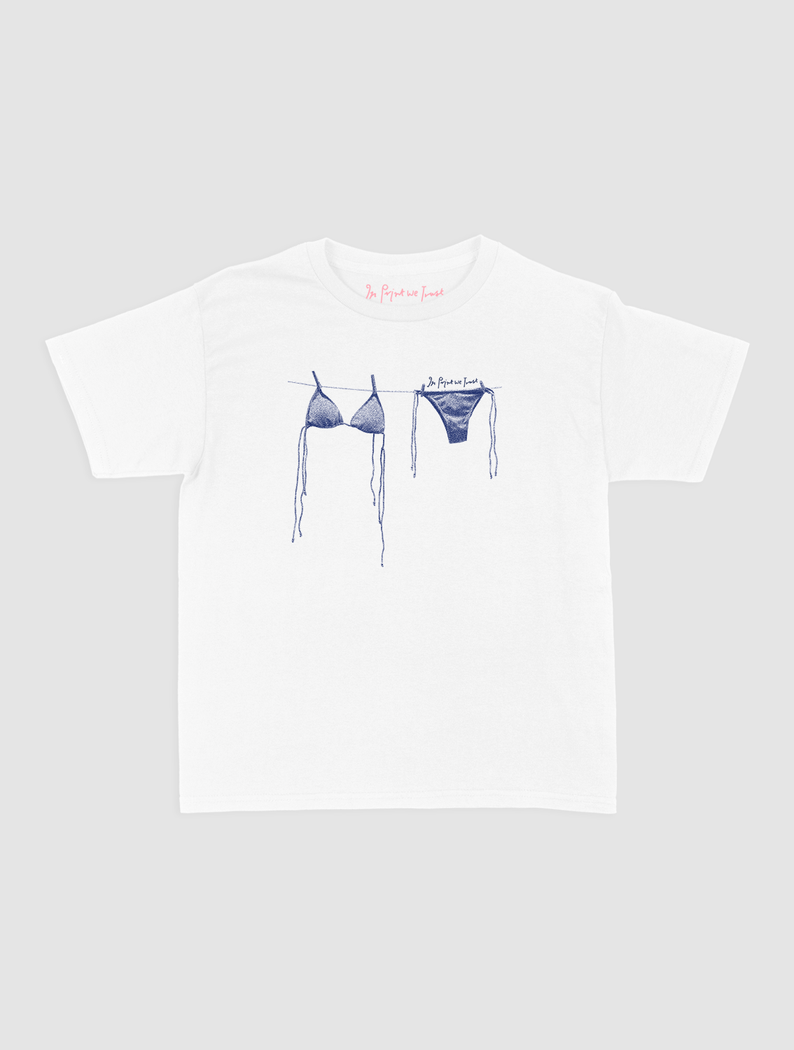 air dry baby tee - In Print We Trust