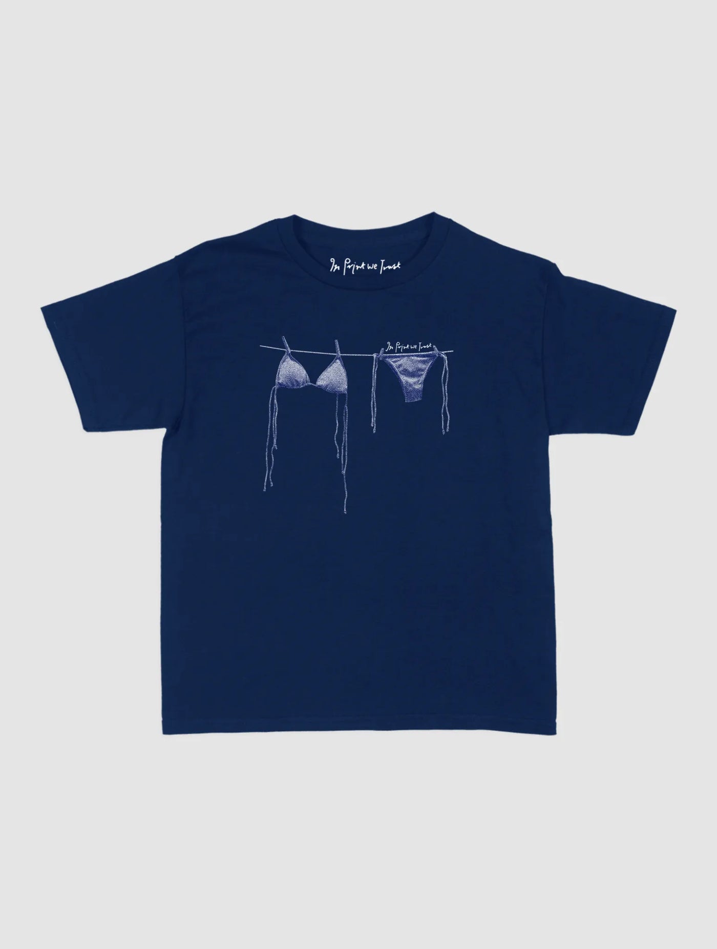 air dry baby tee - In Print We Trust