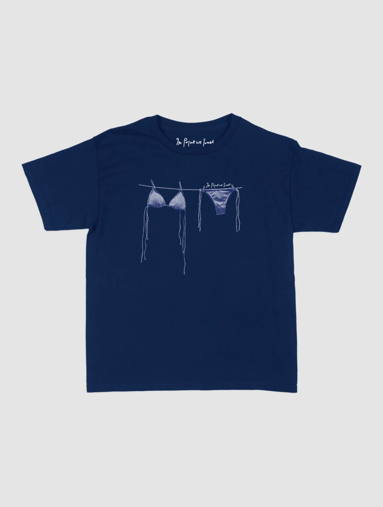 air dry baby tee - In Print We Trust