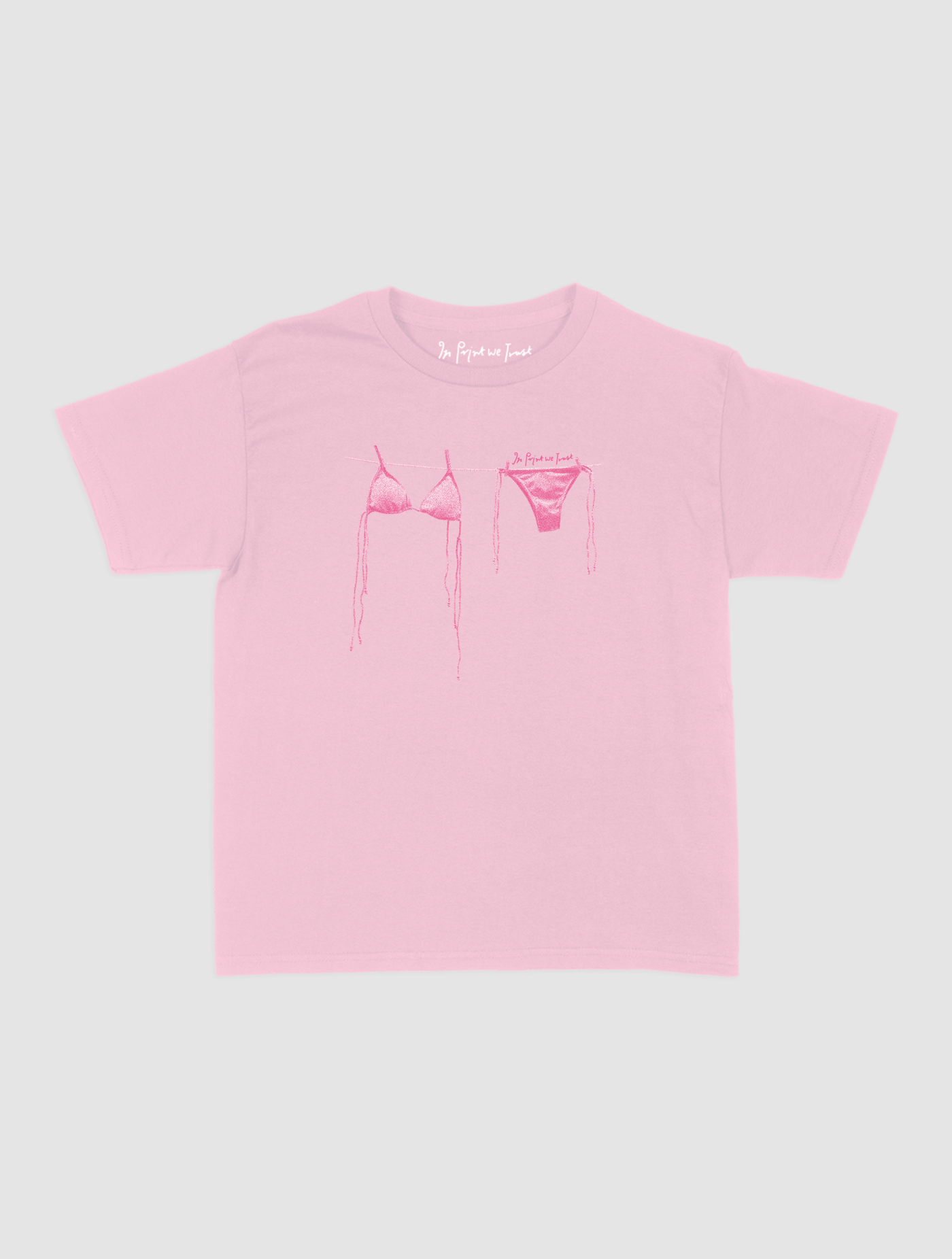 air dry baby tee - In Print We Trust