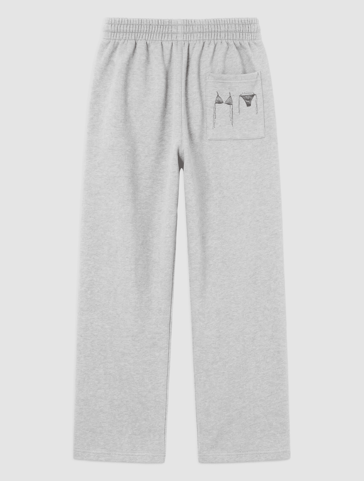 air dry grey sweatpants - In Print We Trust