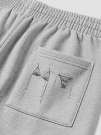 air dry grey sweatpants - In Print We Trust