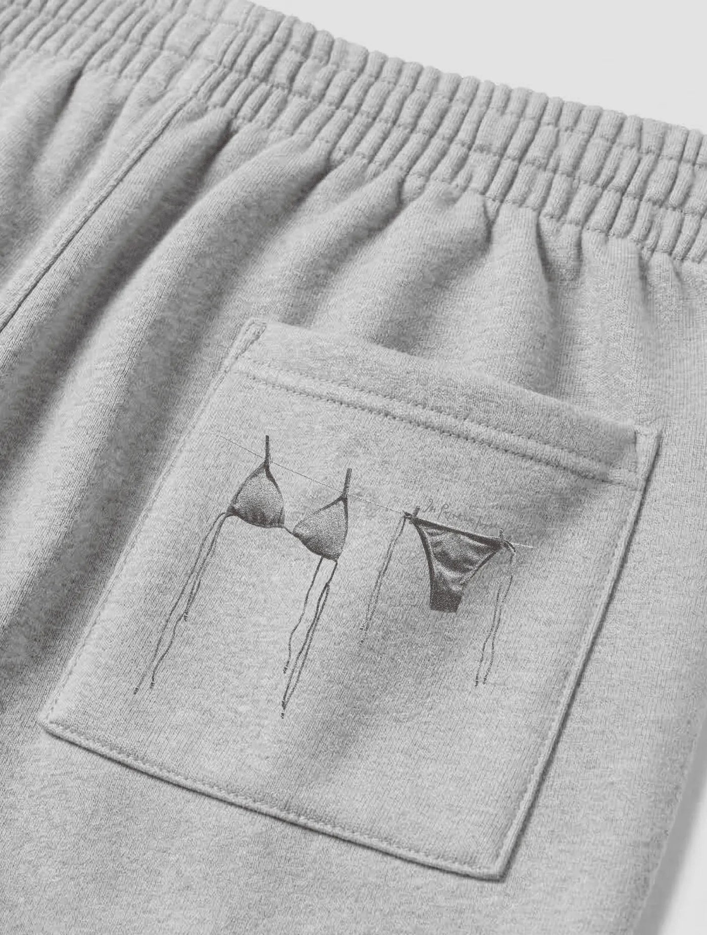 air dry grey sweatpants - In Print We Trust