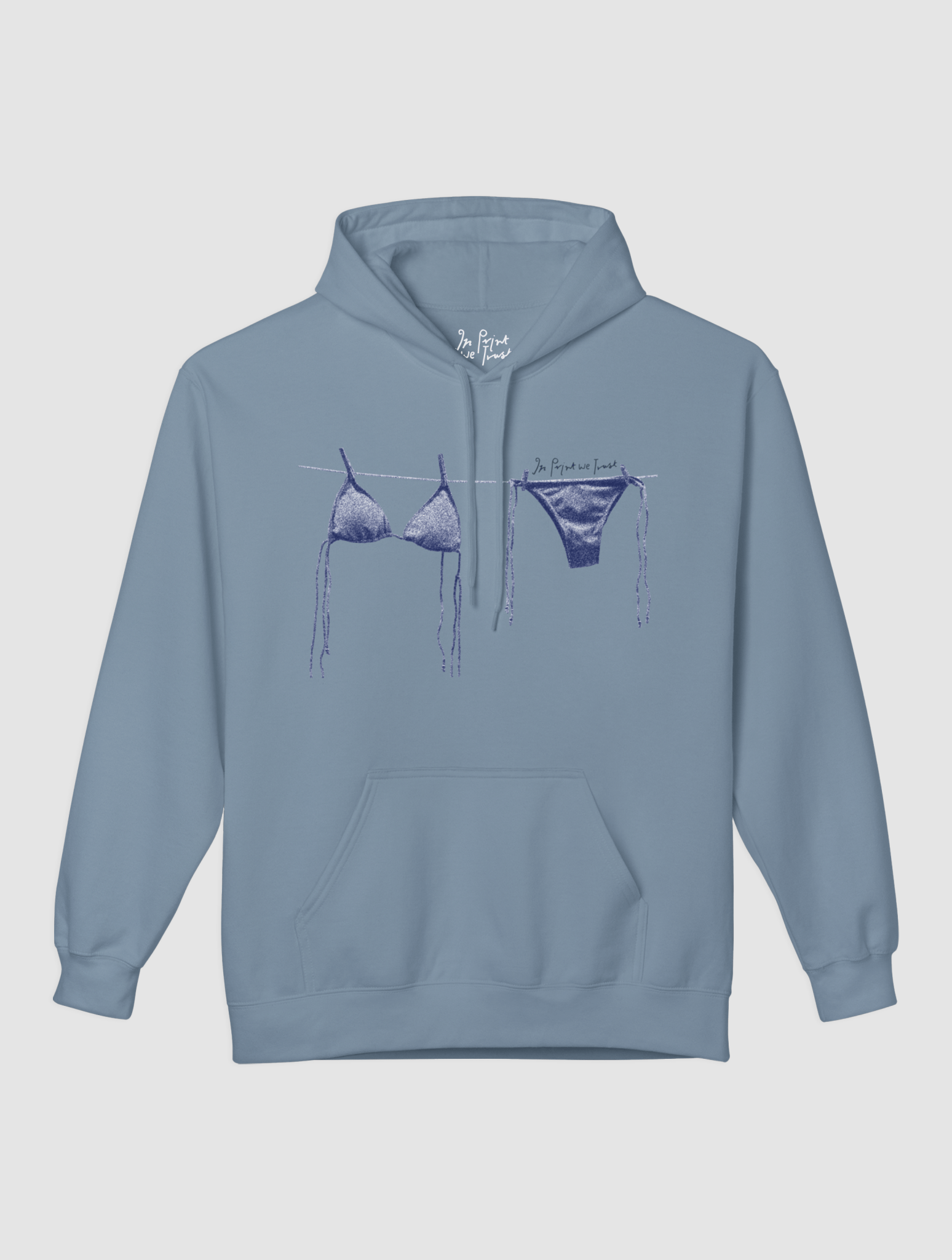 air dry hoodie - In Print We Trust