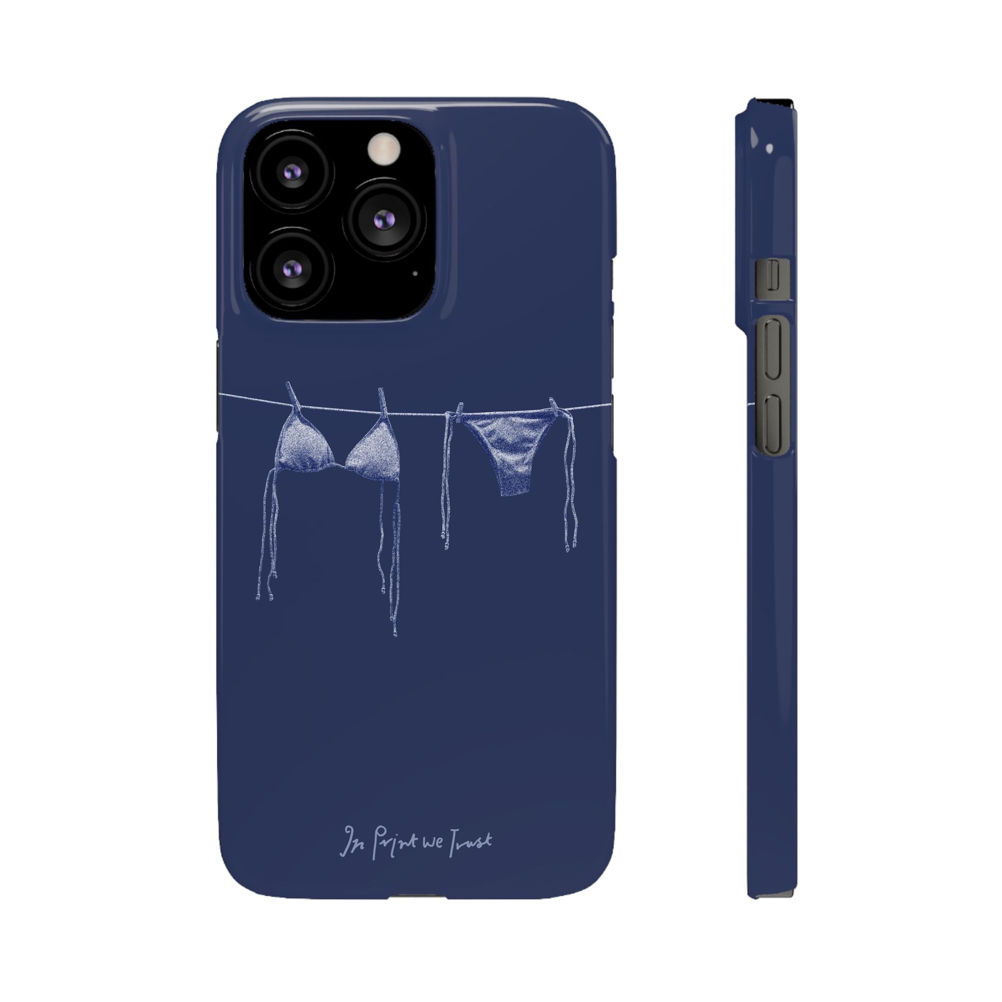 air dry iPhone case - In Print We Trust