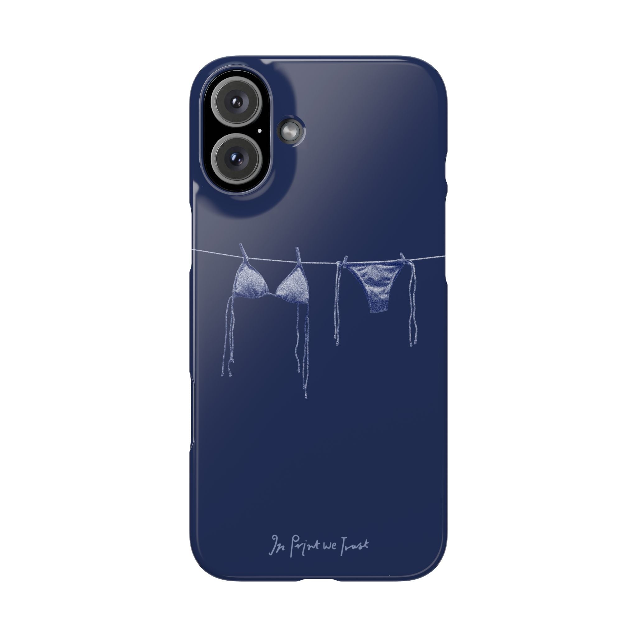 air dry iPhone case - In Print We Trust