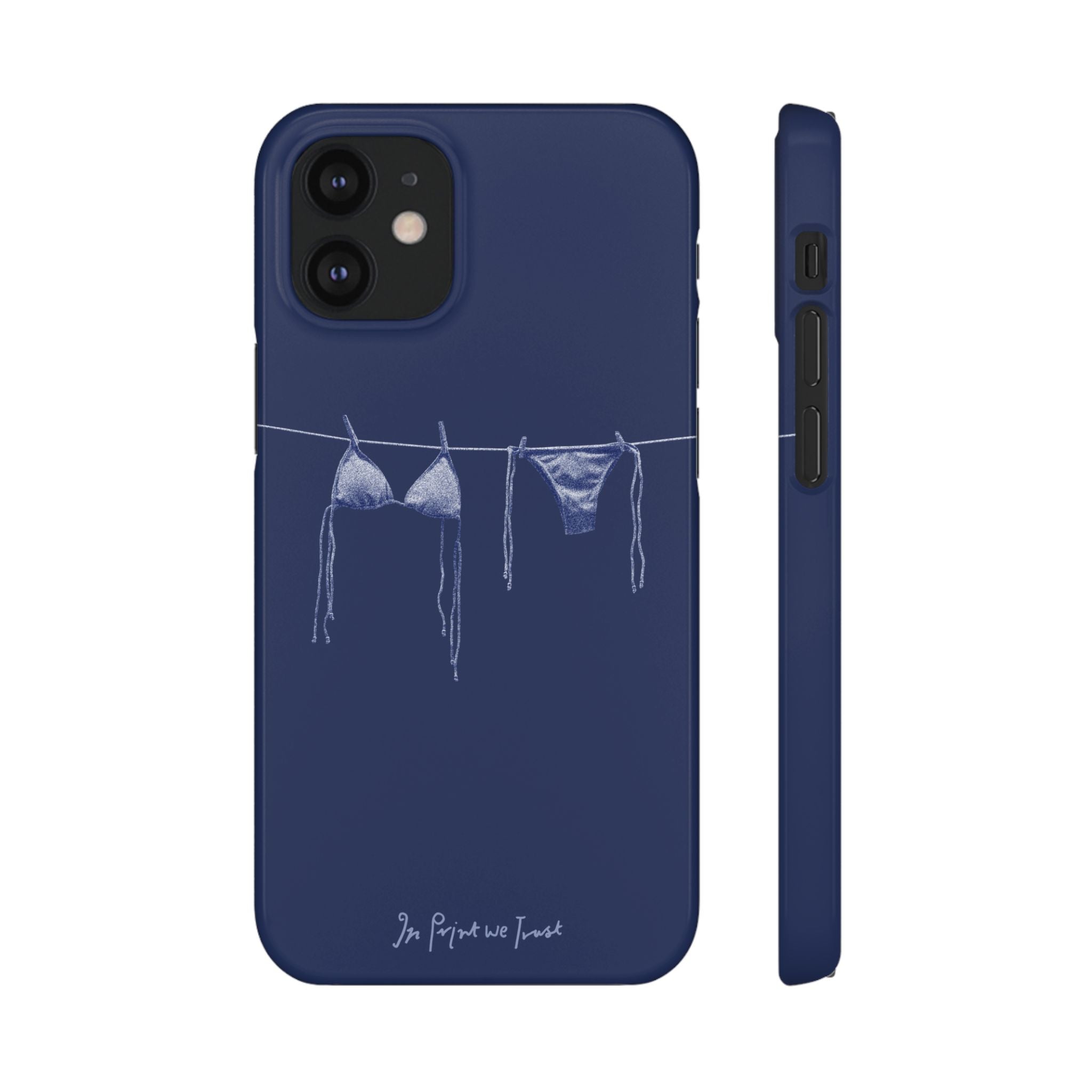 air dry iPhone case - In Print We Trust