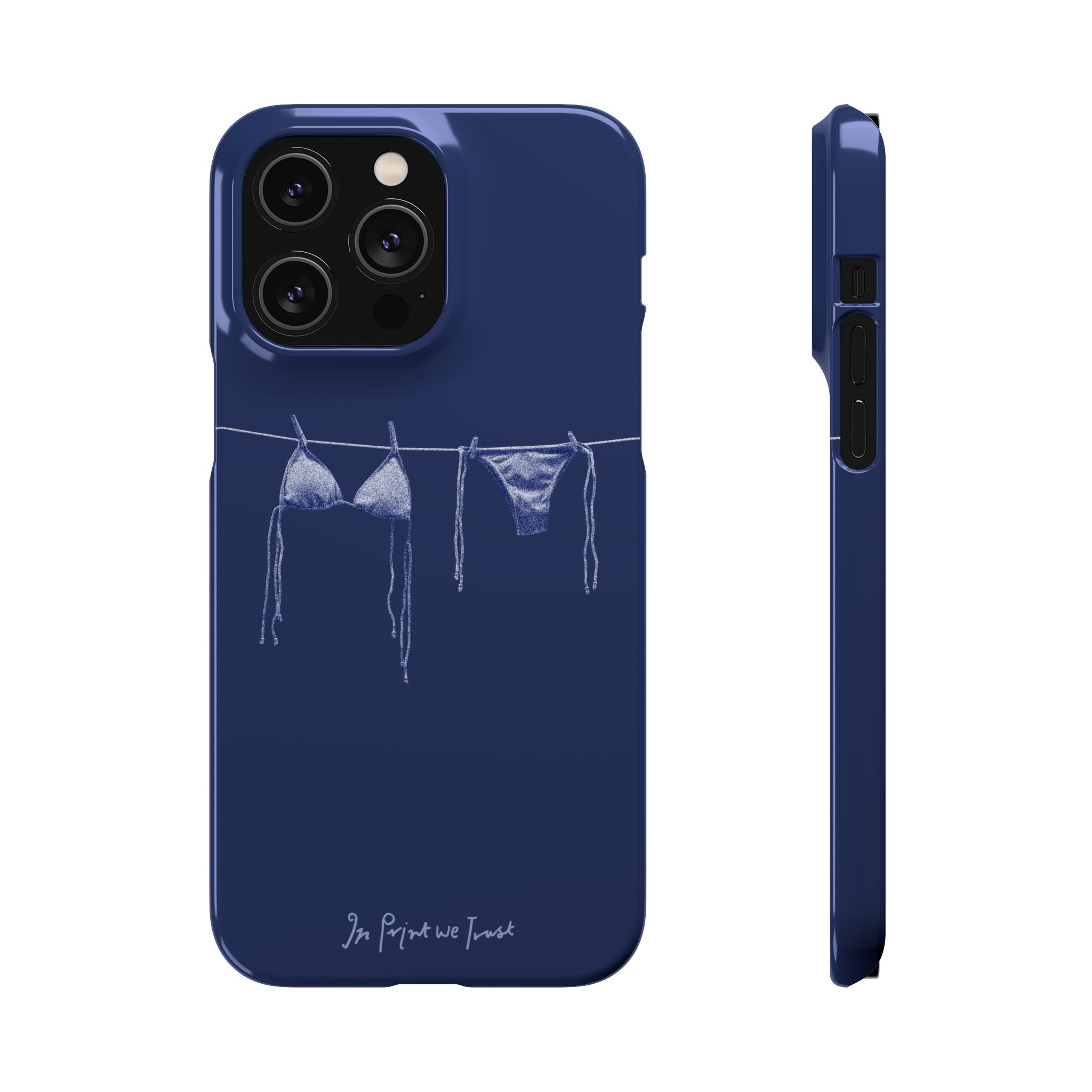 air dry iPhone case - In Print We Trust