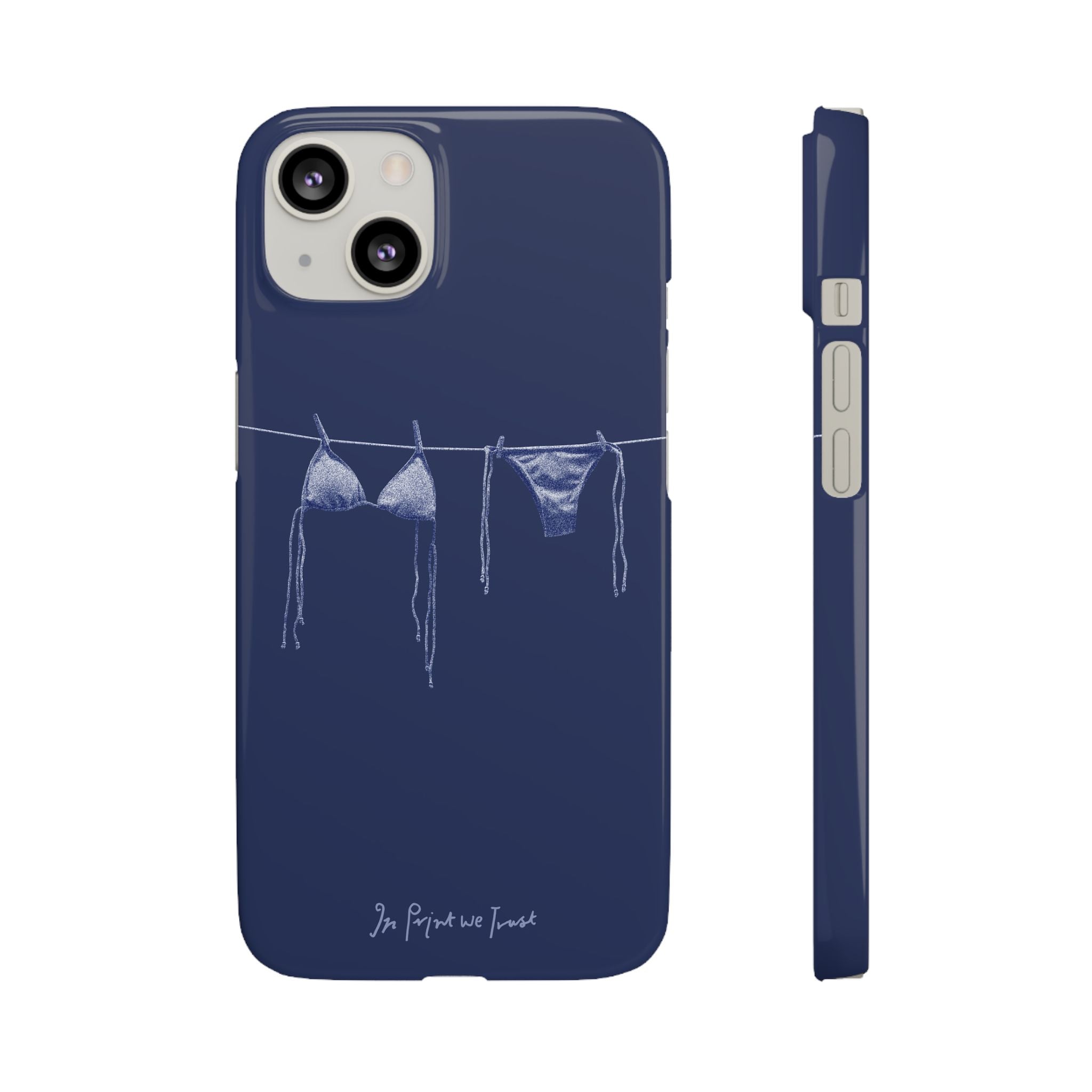 air dry iPhone case - In Print We Trust