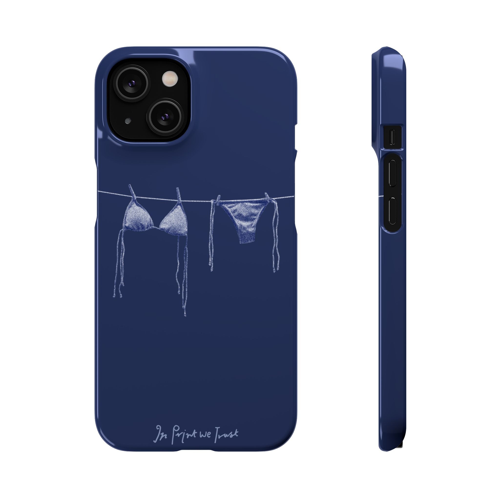 air dry iPhone case - In Print We Trust