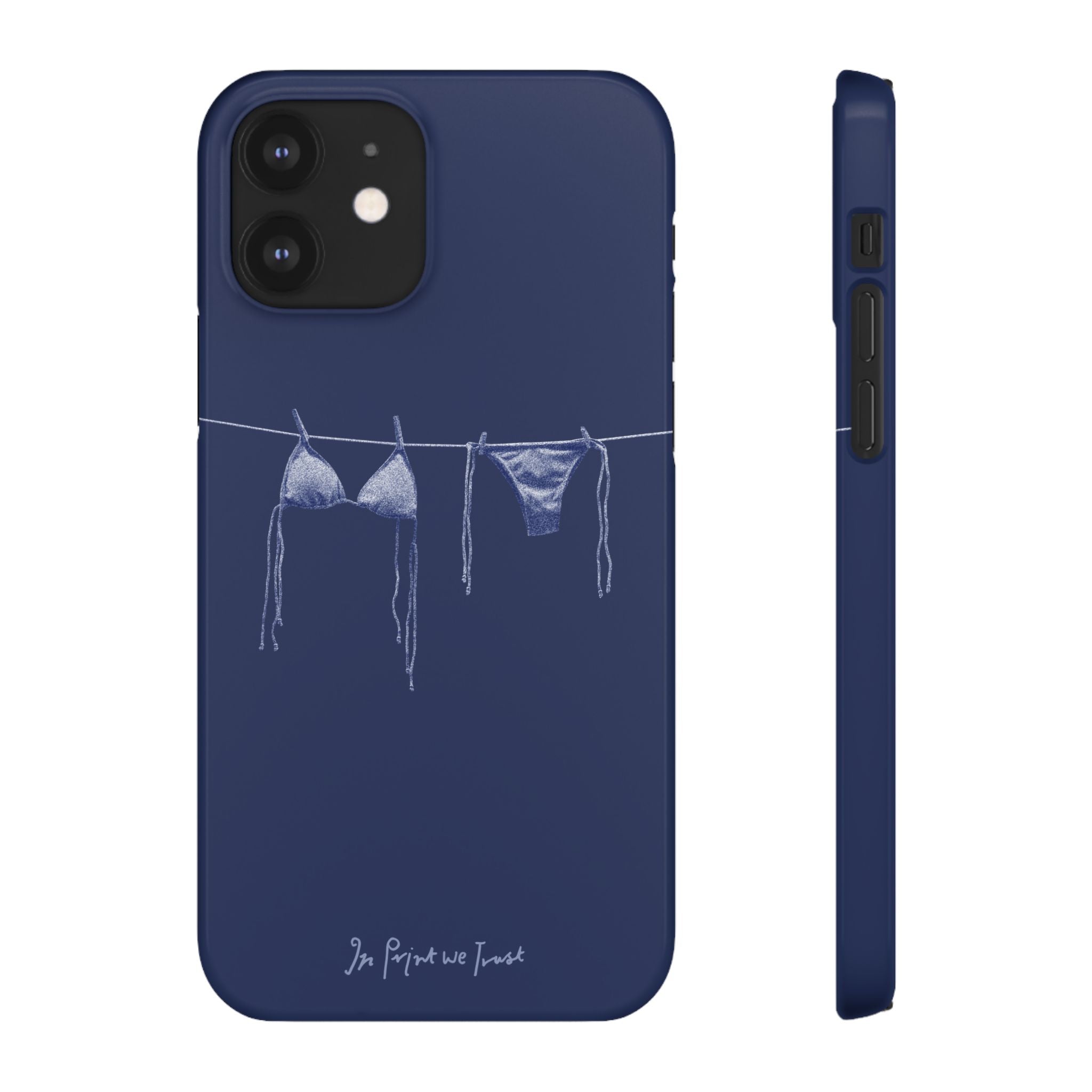 air dry iPhone case - In Print We Trust