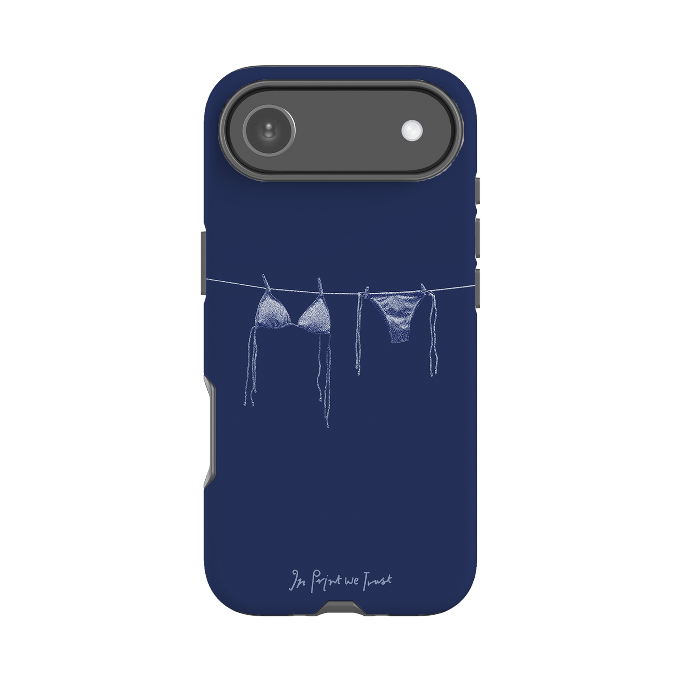 air dry tough iPhone case - In Print We Trust