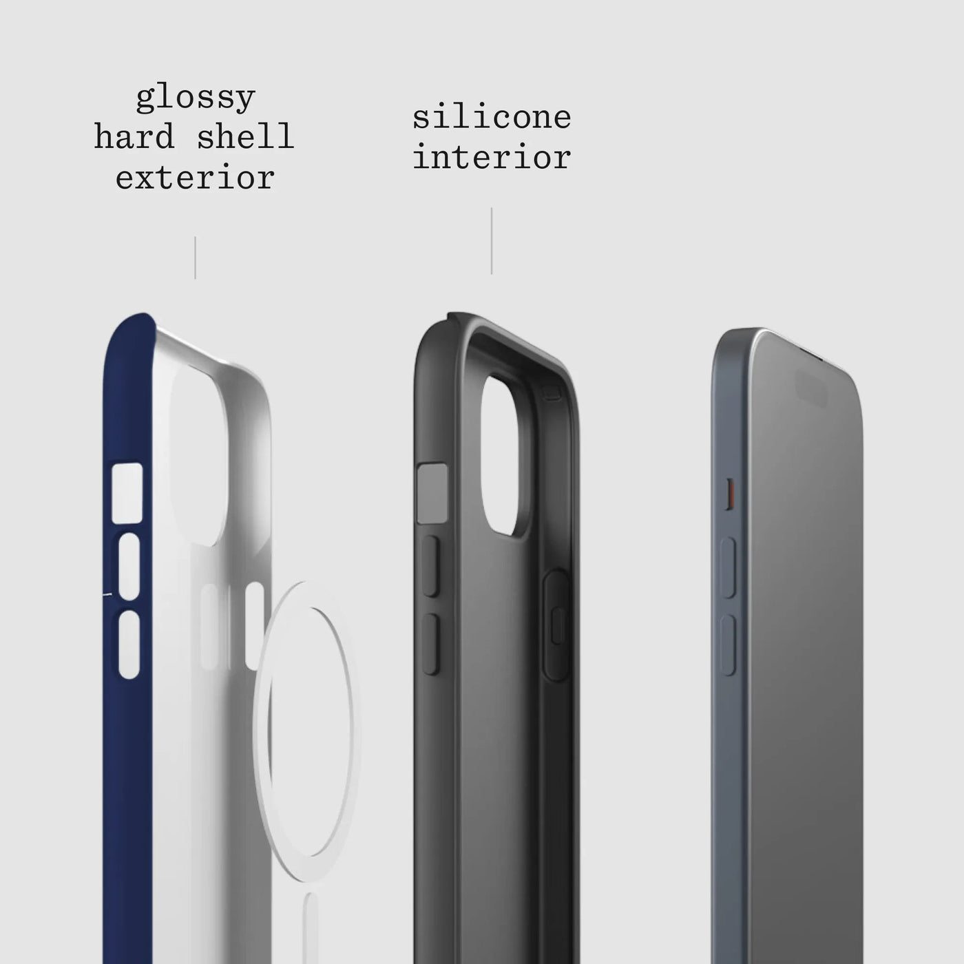 air dry tough iPhone case - In Print We Trust