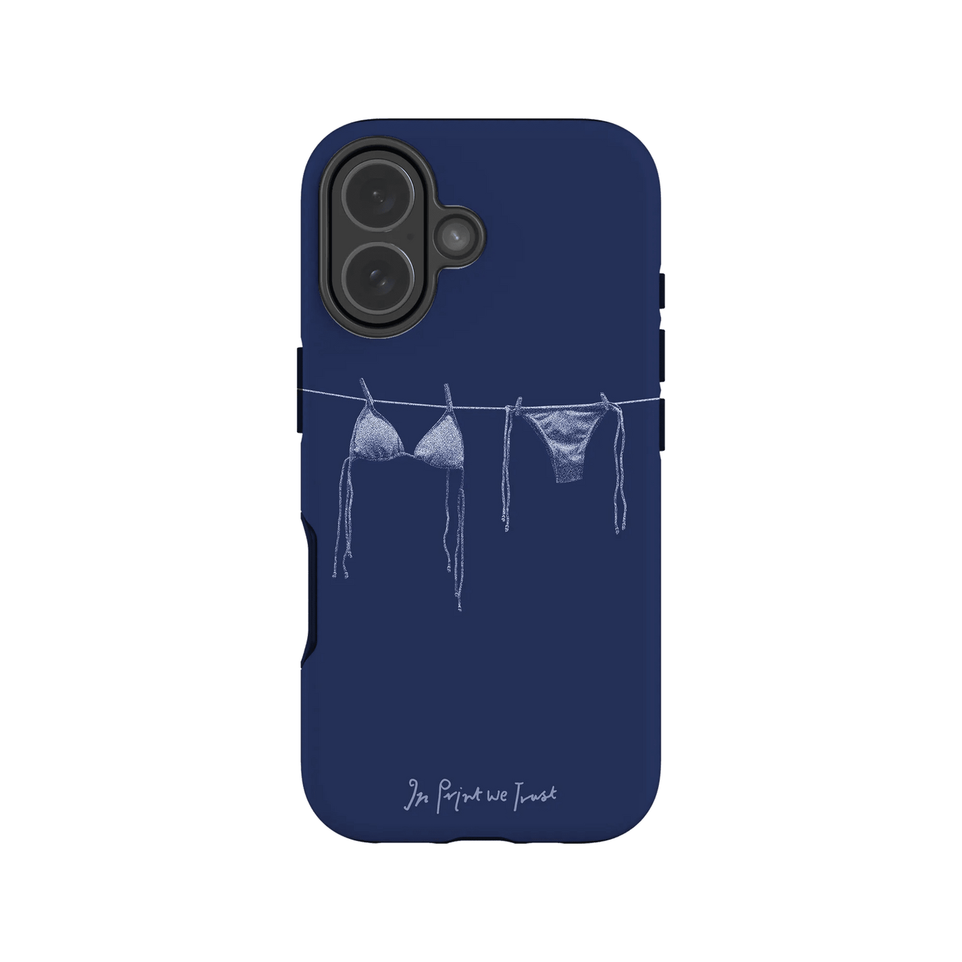 air dry tough iPhone case - In Print We Trust