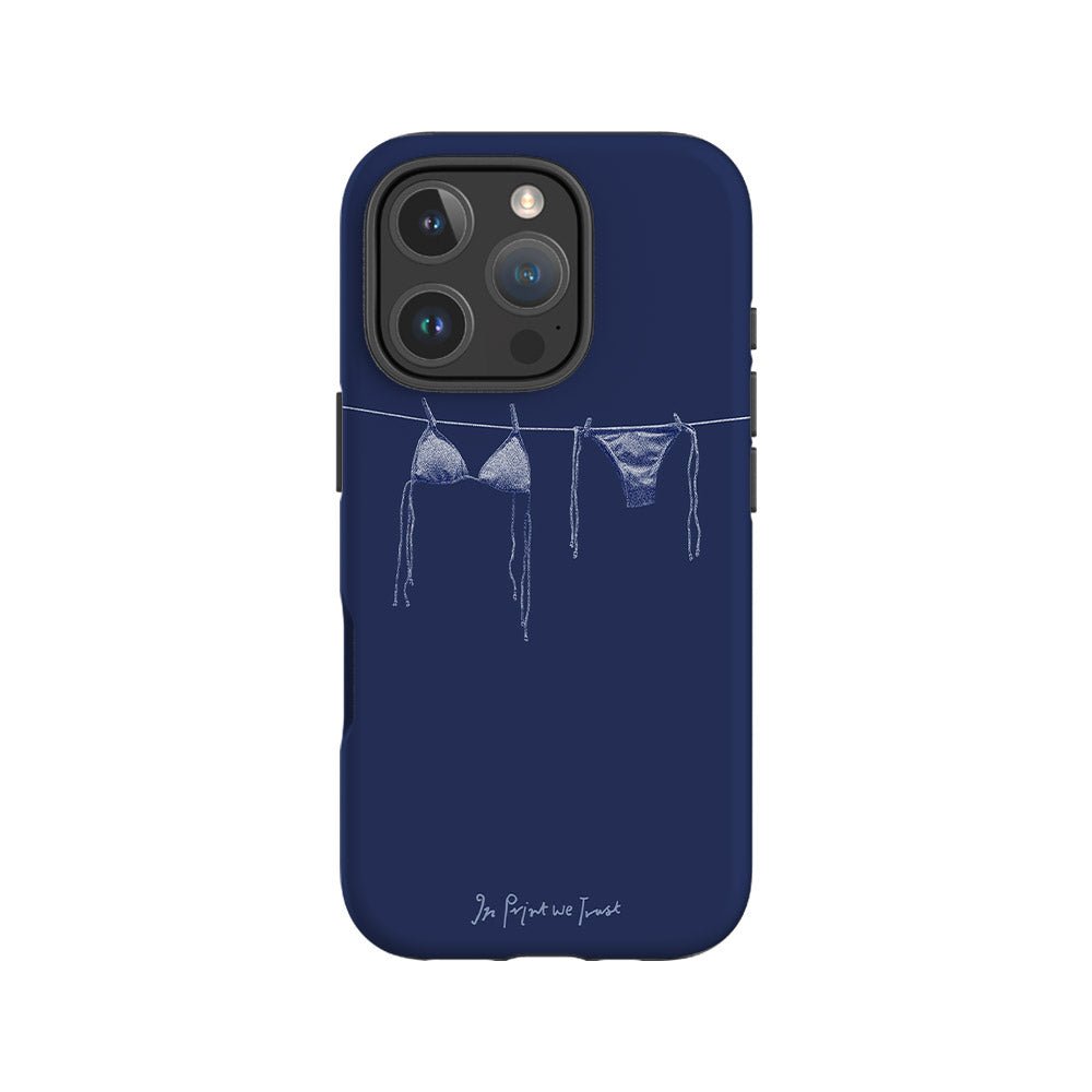 air dry tough iPhone case - In Print We Trust