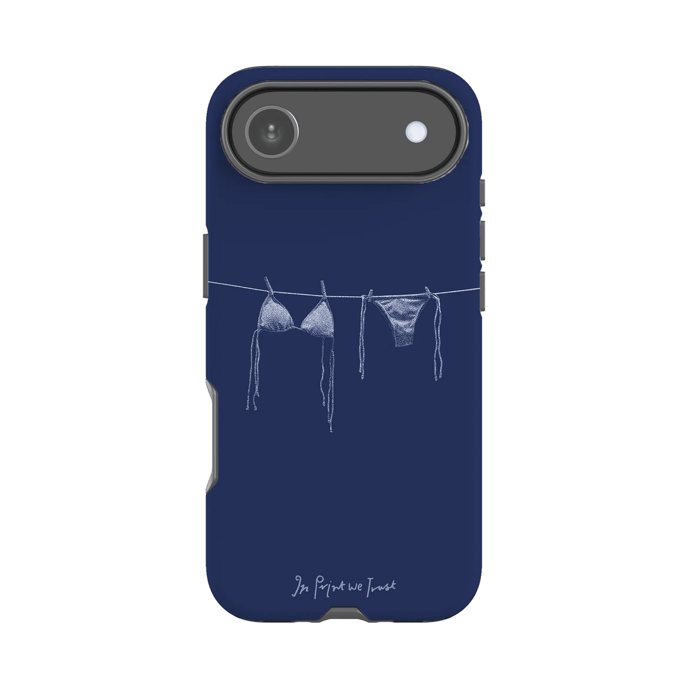 air dry tough iPhone case - In Print We Trust