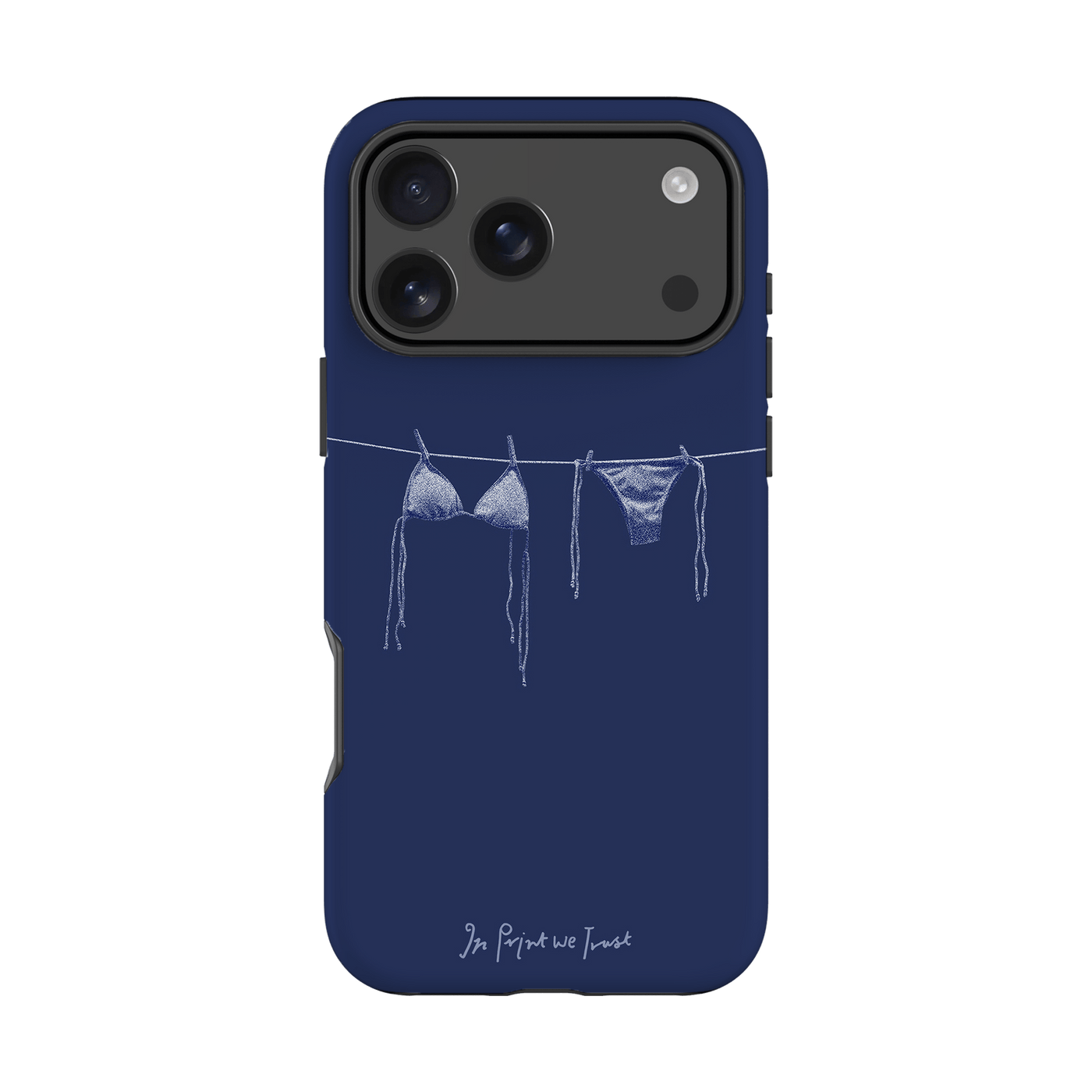 air dry tough iPhone case - In Print We Trust