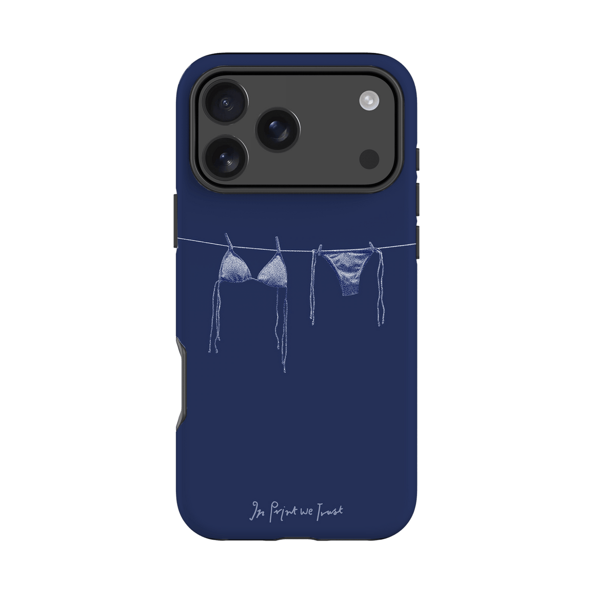air dry tough iPhone case - In Print We Trust